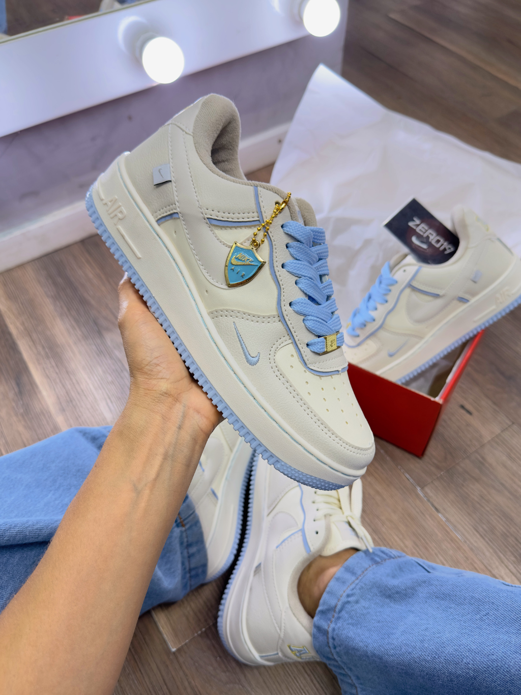 AF1 Star Azul