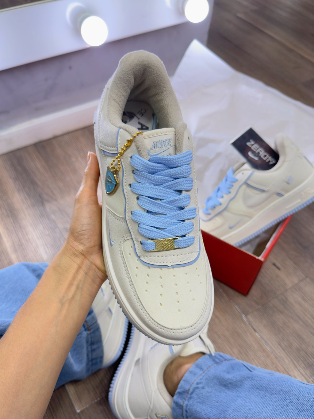 AF1 Star Azul