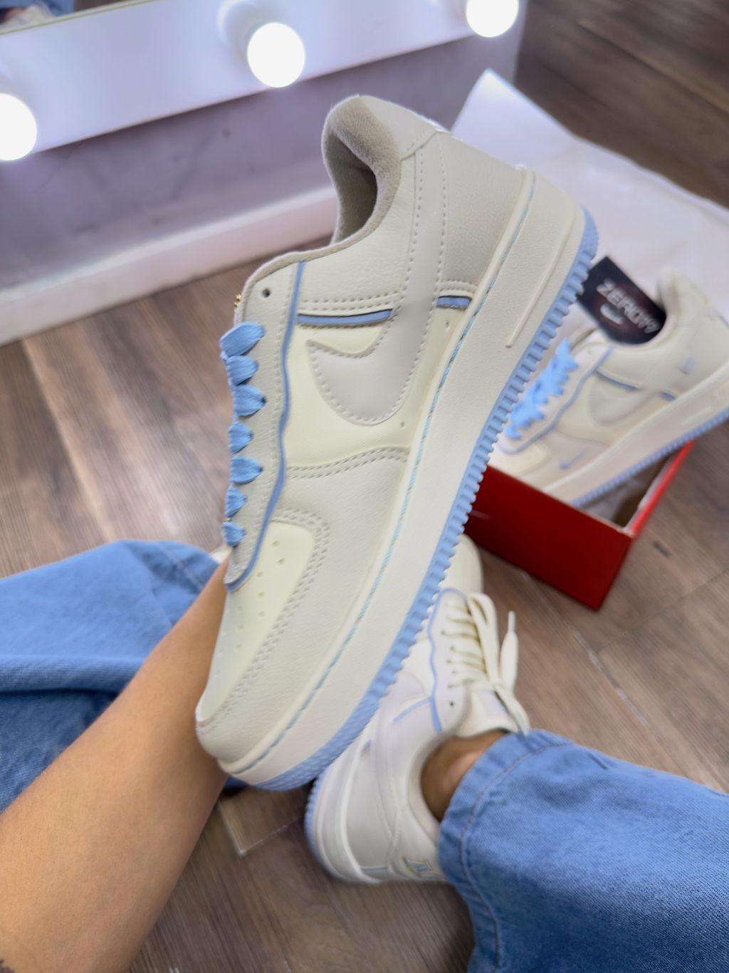 AF1 Star Azul