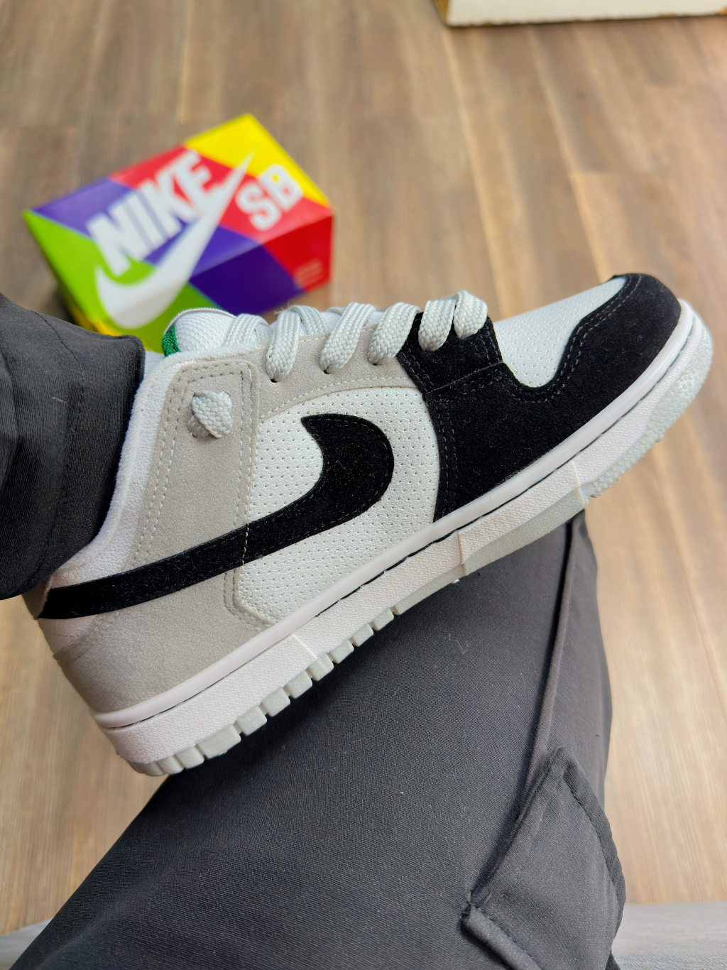 DK Low Cinza e Preto
