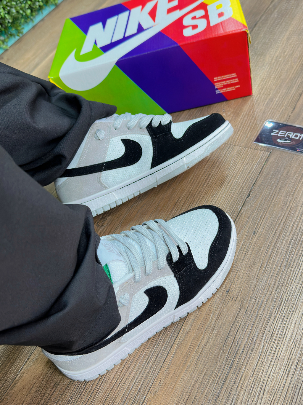 DK Low Cinza e Preto