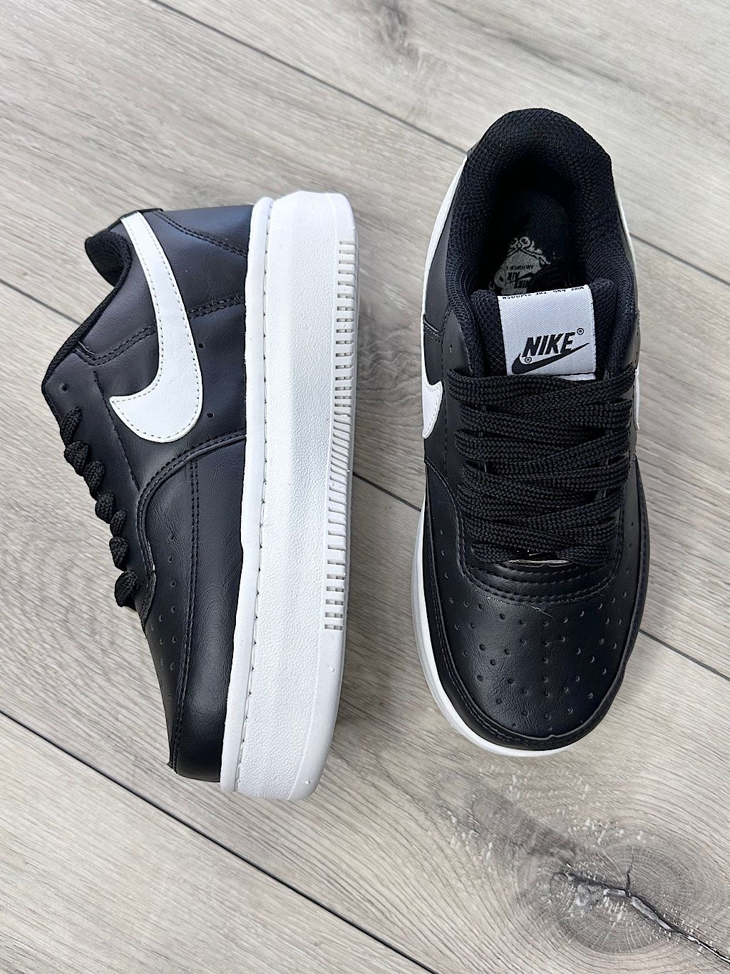 AF1 Court Vision Branco Preto