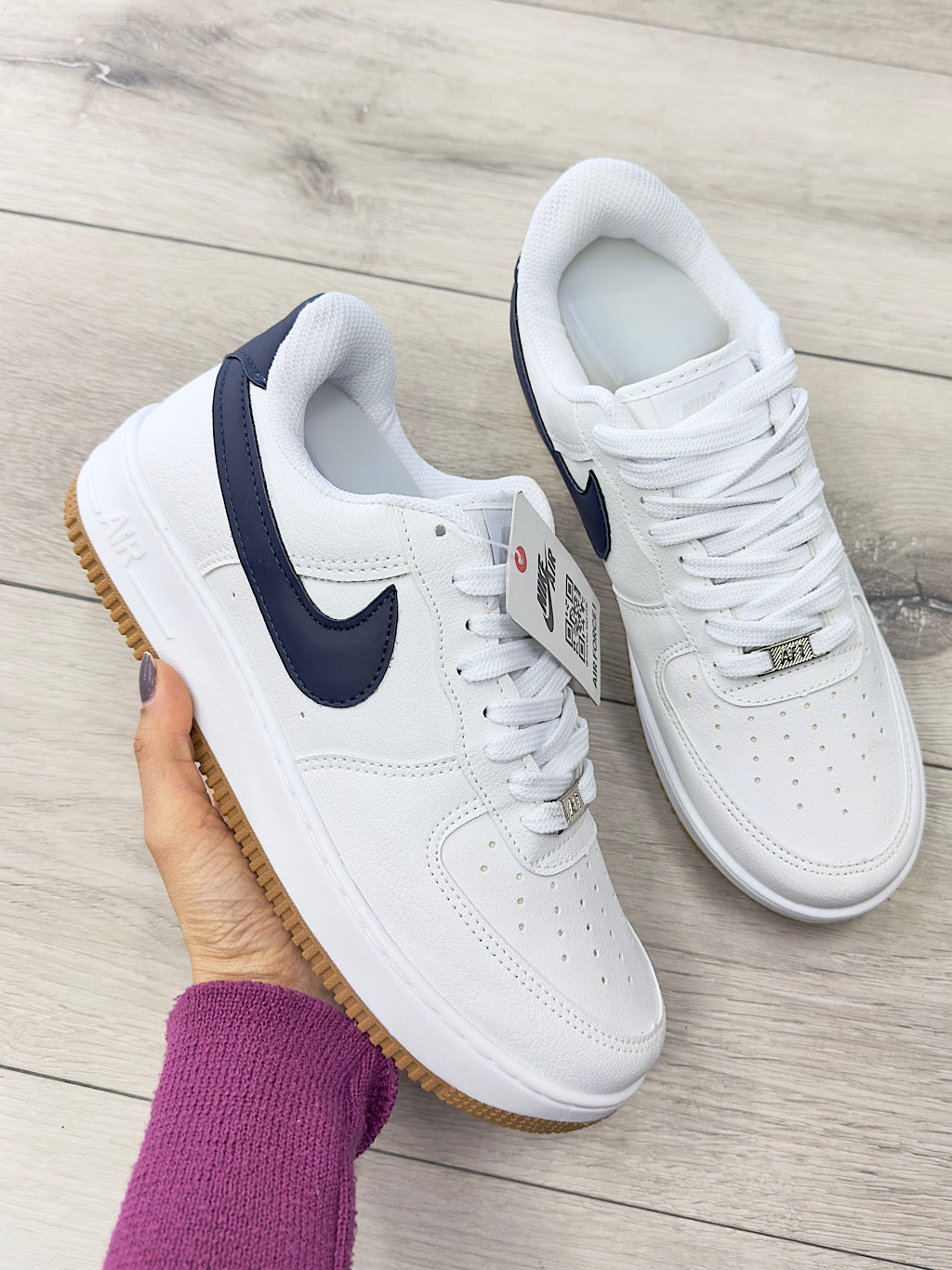 AF1 Branco e Azul